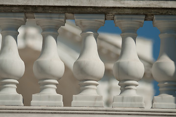 Image showing neoclassical ionic architectural details