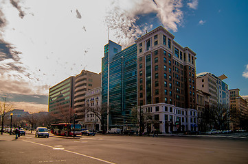 Image showing streets of washington dc usa