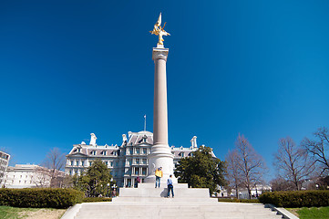 Image showing administrative building near white house washington dc