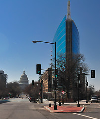 Image showing streets of washington dc usa