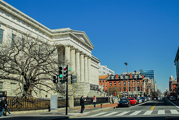 Image showing streets of washington dc usa