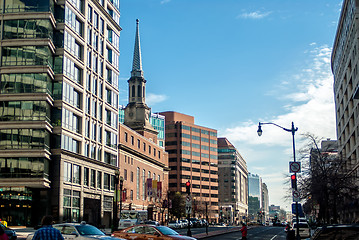 Image showing streets of washington dc usa