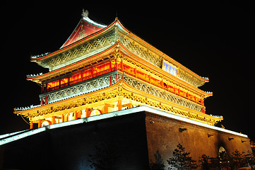 Image showing Drum Tower in Xian, China