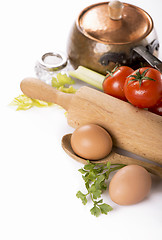 Image showing still-life with vegetables