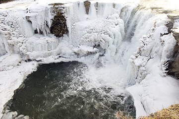 Image showing Icy waterfalls 2
