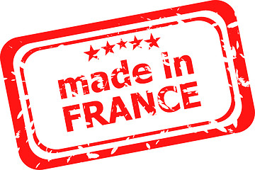 Image showing Made in France stamp