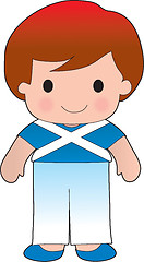 Image showing Poppy Scotland Boy