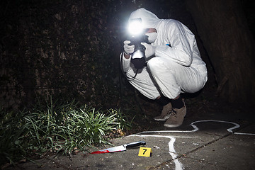 Image showing Forensics researcher