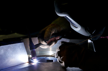 Image showing High precision welding