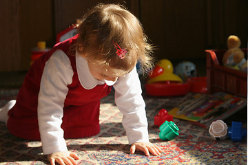 Image showing Sunny childs room