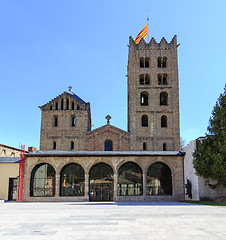 Image showing Ripoll monastery facade