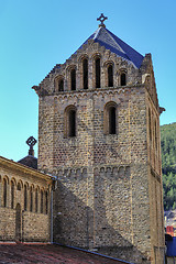 Image showing Ripoll monastery north bell tower