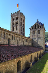 Image showing Ripoll monastery bell tower