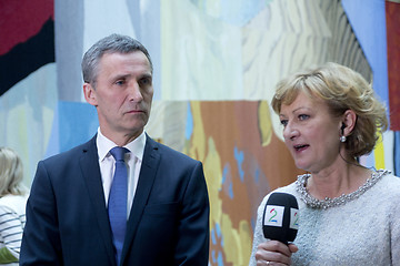 Image showing Prime Minister Jens Stoltenberg of Norway
