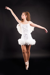 Image showing young beautiful dancer