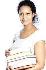 Image showing African American university student