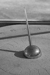 Image showing Ancient sundial  in park Kadriorg, Tallinn