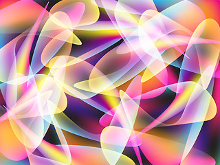 Image showing Abstract shiny background 