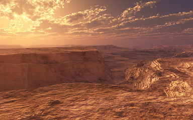 Image showing Golden Canyon