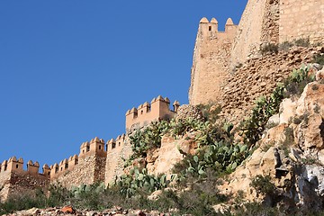 Image showing Alcazaba in Almeria