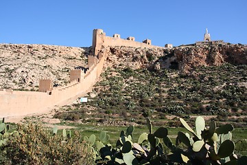 Image showing Almeria castle