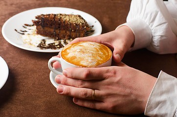 Image showing Cappuccino