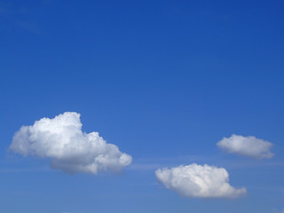 Image showing Blue sky for screensaver