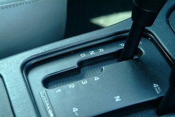 Image showing automatic gear shift