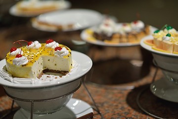 Image showing buffet food