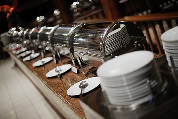 Image showing buffet food