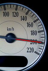 Image showing speed indicator