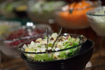 Image showing buffet food