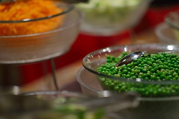 Image showing buffet food