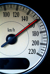 Image showing speed indicator