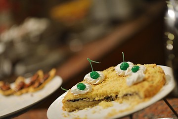 Image showing buffet food