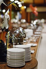 Image showing buffet food