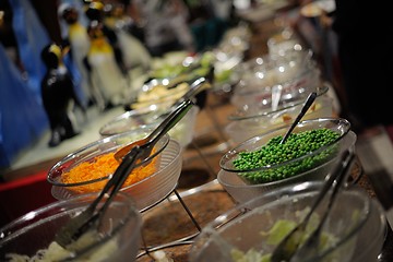 Image showing buffet food