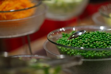 Image showing buffet food