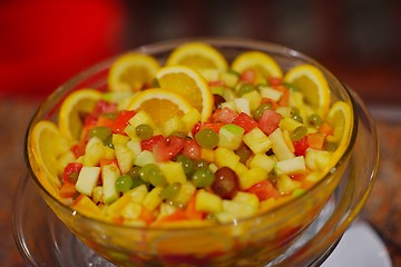 Image showing buffet food