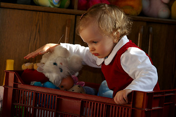 Image showing Sunny childs room