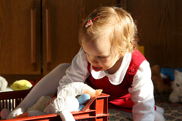 Image showing Sunny childs room