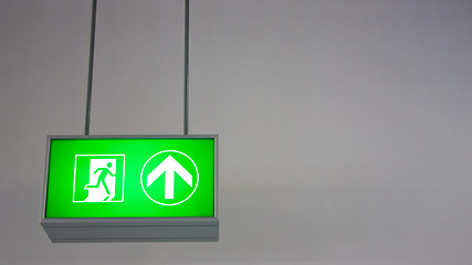 Image showing Emergency Exit