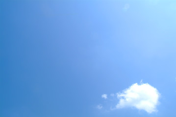 Image showing sky with clouds