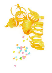 Image showing Party Streamer and Confetti