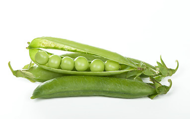 Image showing Green peas