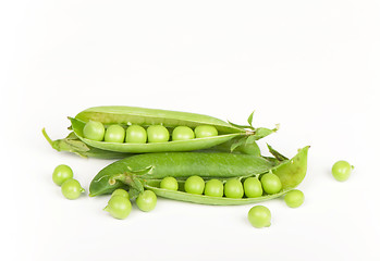 Image showing Green peas