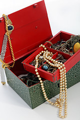 Image showing Open treasure box