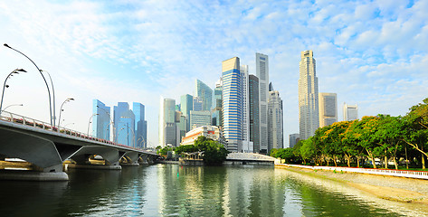 Image showing Sunny Singapore