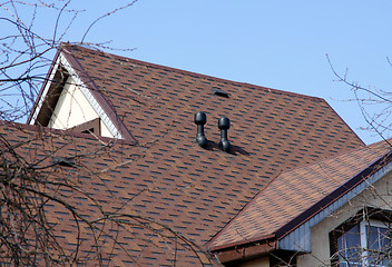 Image showing Brown roof