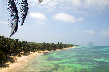 Image showing  Iguana Beach Little Corn Island Nicaragua Central America on Ca